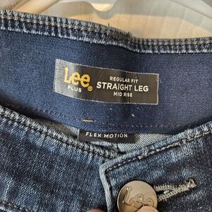 Lee Plus Straight Leg Jeans